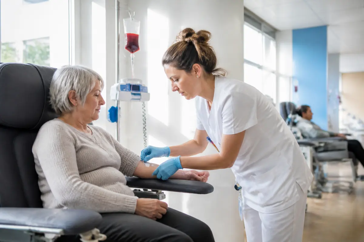 Perfusion de fer à l’hôpital : Combien de temps ça dure ?
